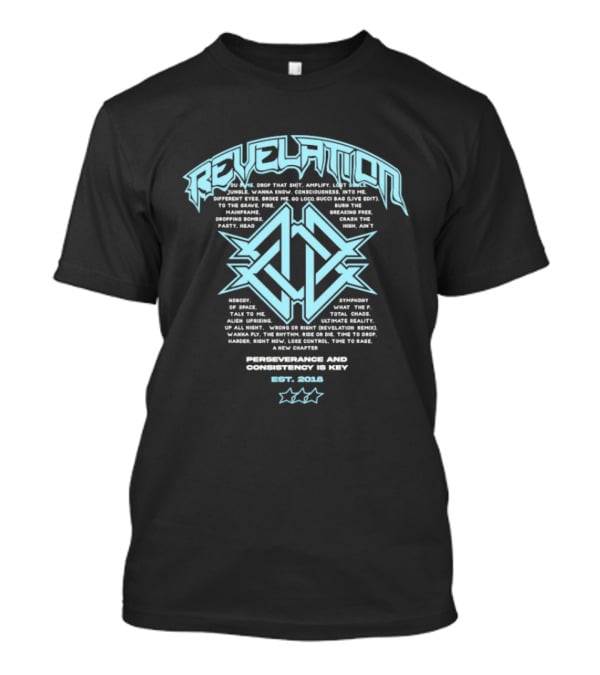 Revelation Perseverance And Consistency Is Key West 2018 Stars T-Shirt