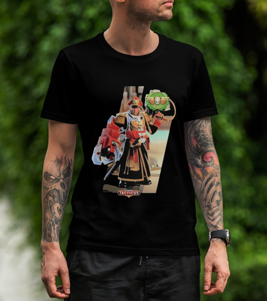 Warhammer 40 000 Tacticus Commissar Yarrick Iconic T-Shirt