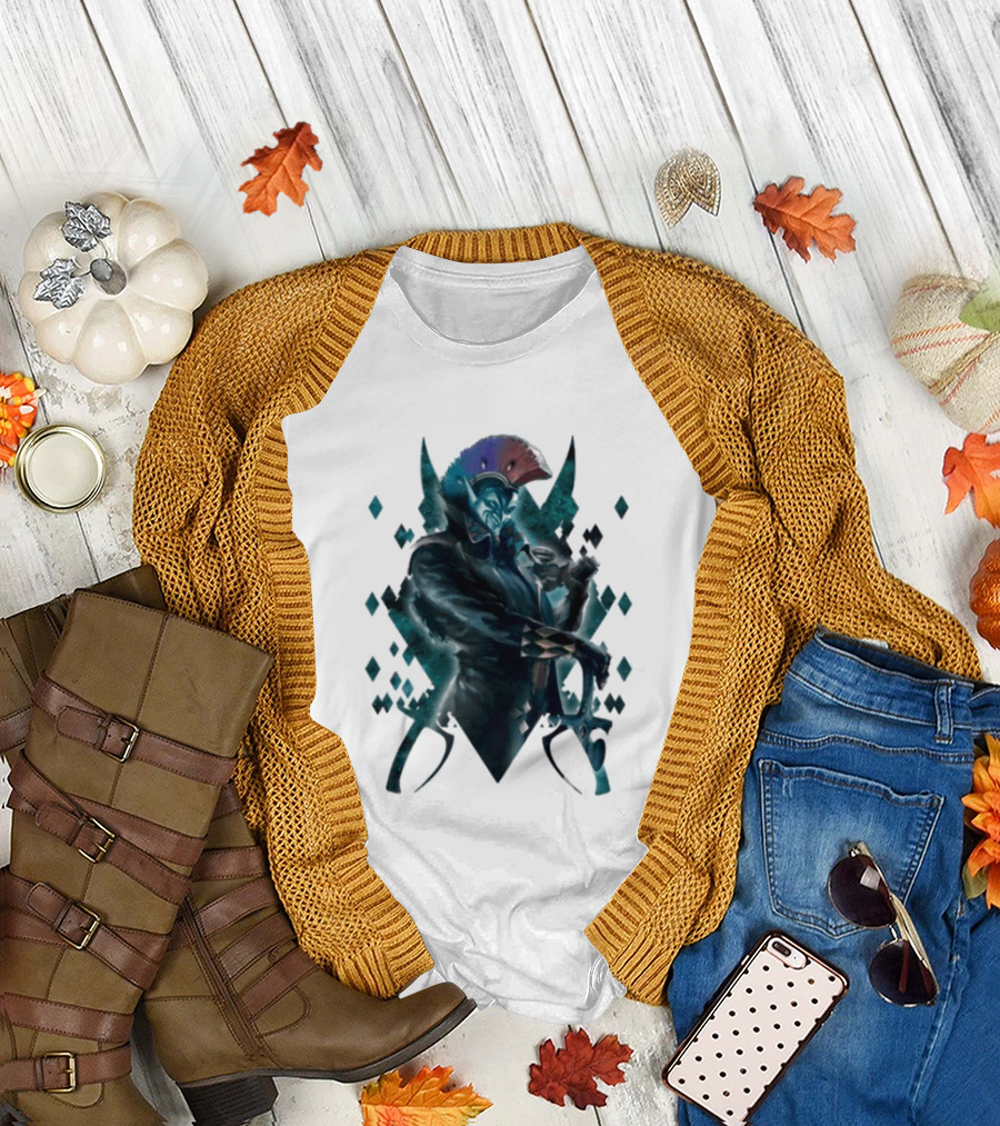 Warhammer 40 000 Aeldari Harlequin Character Iconic Fantasy Gaming T-Shirt