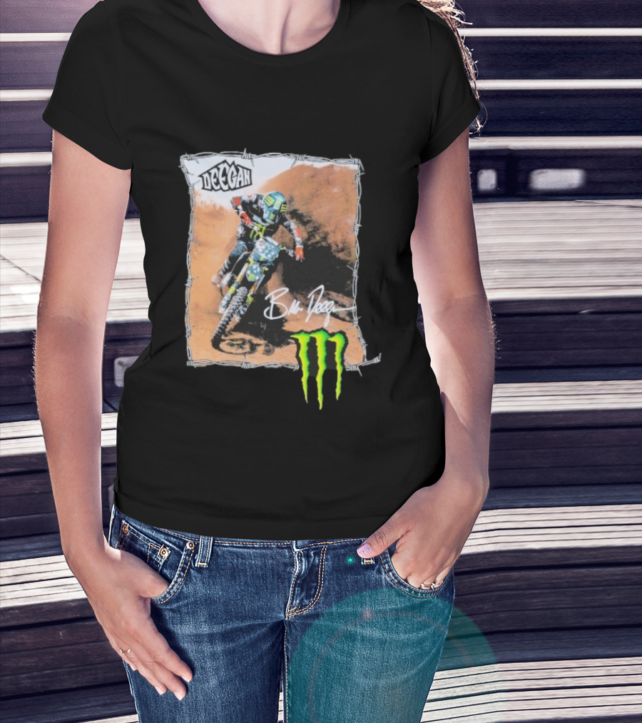 Deegan Monster Energy Motocross Barbed Wire T-Shirt