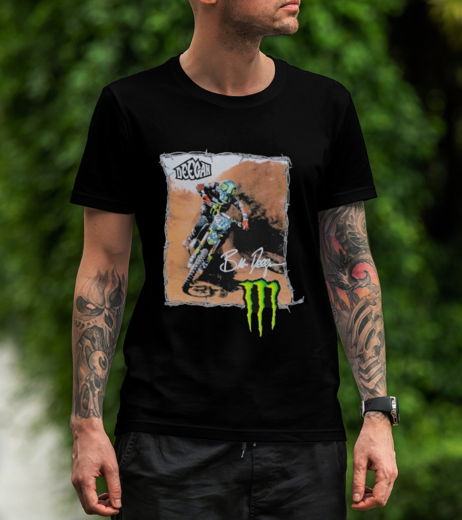 Deegan Monster Energy Motocross Barbed Wire T-Shirt