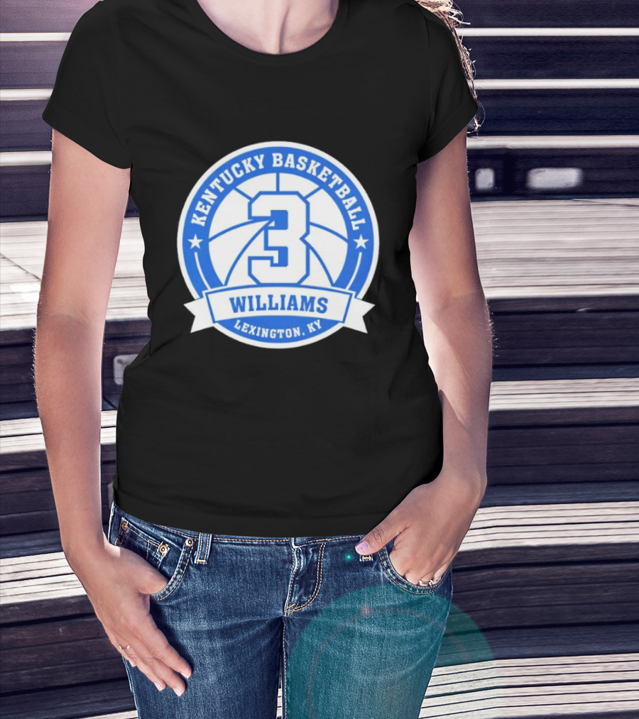 Kentucky Basketball 3 Williams Lexington KY T-Shirt