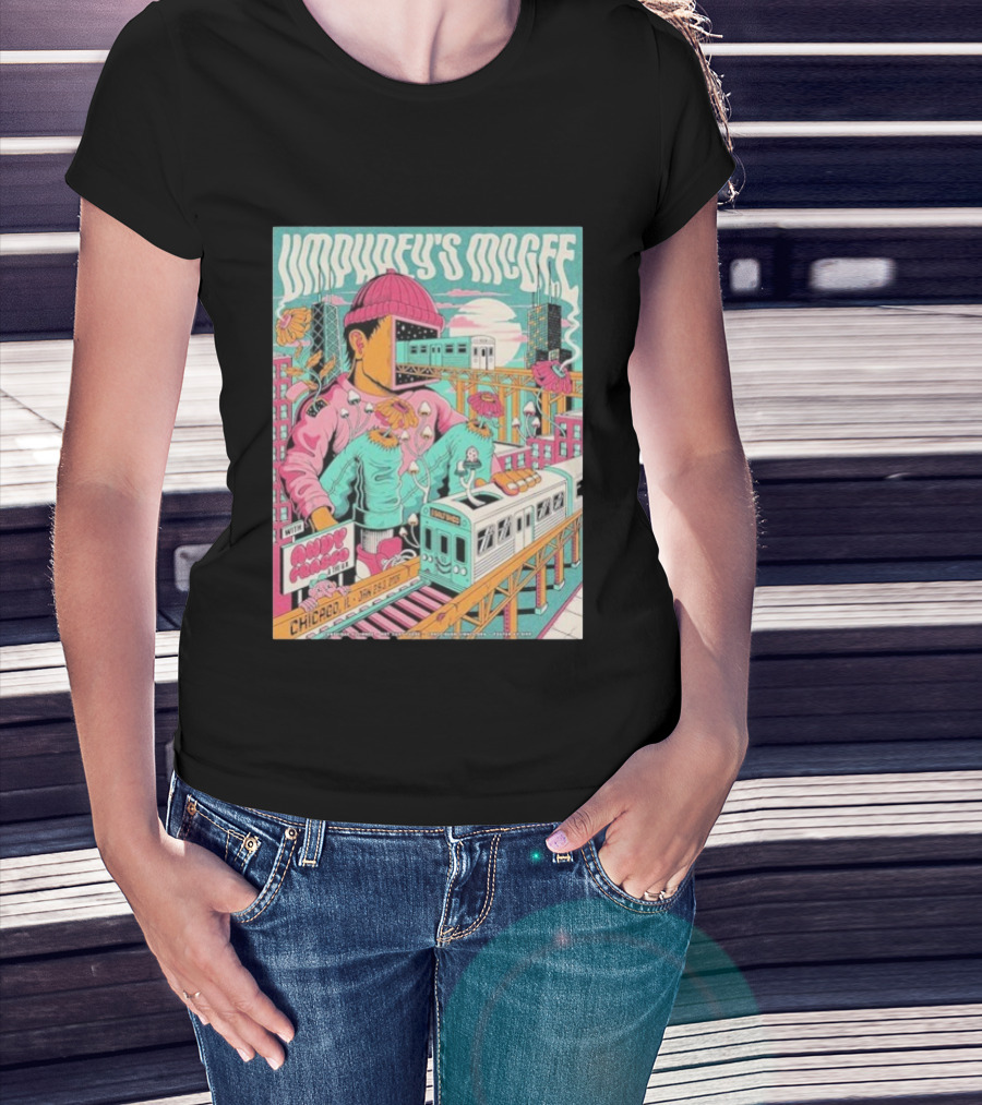 Umphrey's McGee Chicago January 2 3 2026 The Salt Shed With Twiddle T-Shirt
