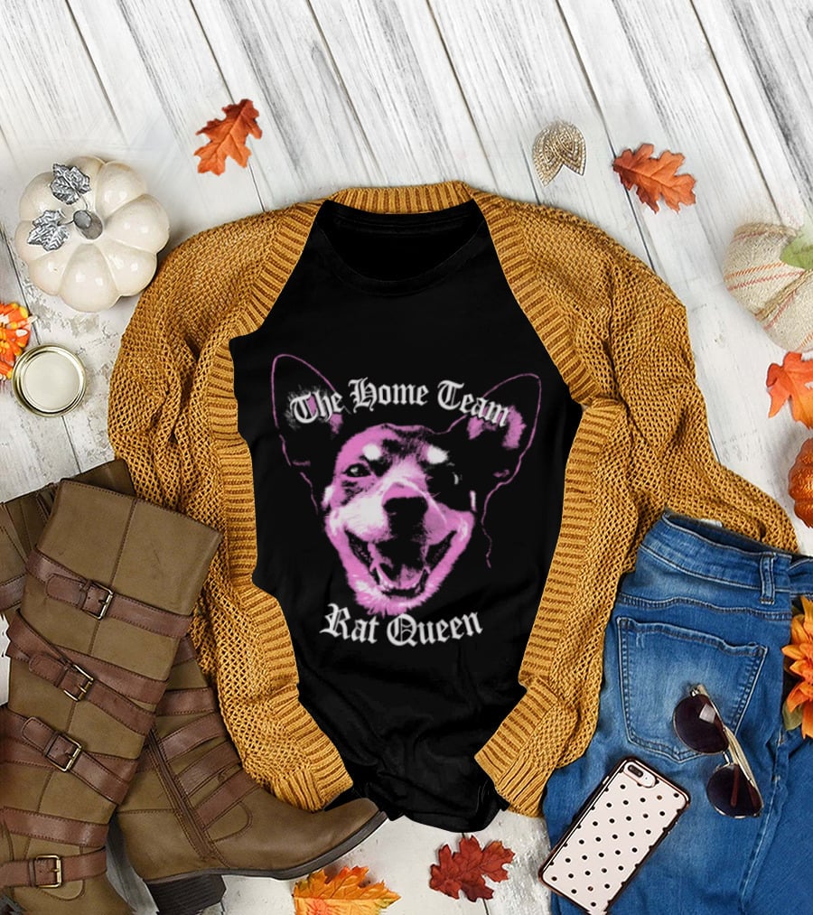 The Home Team Rat Queen Pink Dog T-Shirt