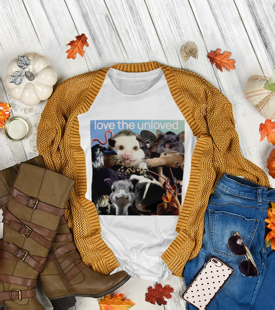 Love the Unloved Animal Collage T-Shirt