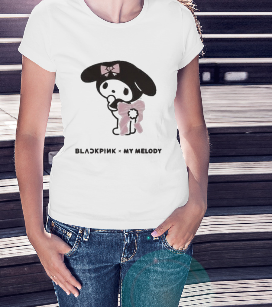 BLACKPINK X My Melody World Tour Tokyo January 2026 Sanrio Collaboration T-Shirt