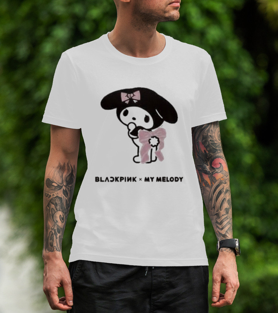 BLACKPINK X My Melody World Tour Tokyo January 2026 Sanrio Collaboration T-Shirt