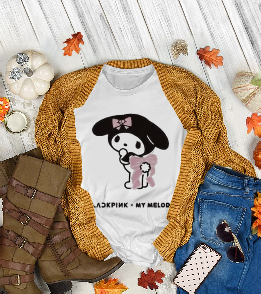 BLACKPINK X My Melody World Tour Tokyo January 2026 Sanrio Collaboration T-Shirt