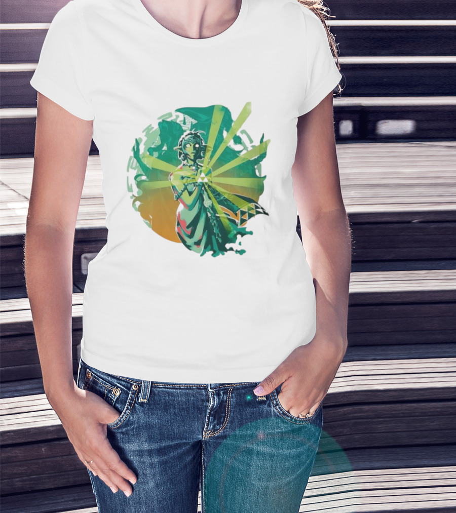 Princess Zelda Zeldathon Mythos Series Tears Of The Kingdom Iconic Fantasy Adventure T-Shirt
