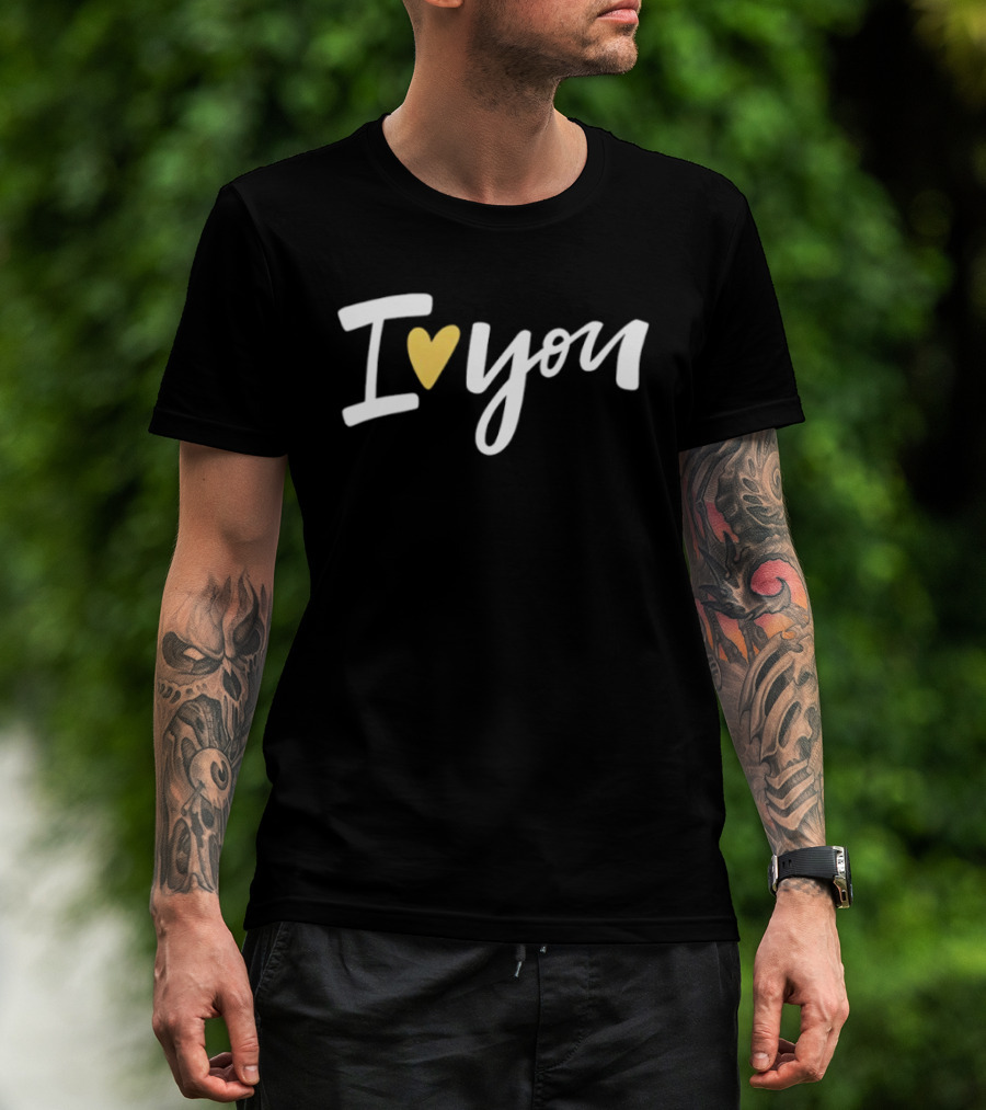 I Love You Heart Valentines Day 2026 T-Shirt