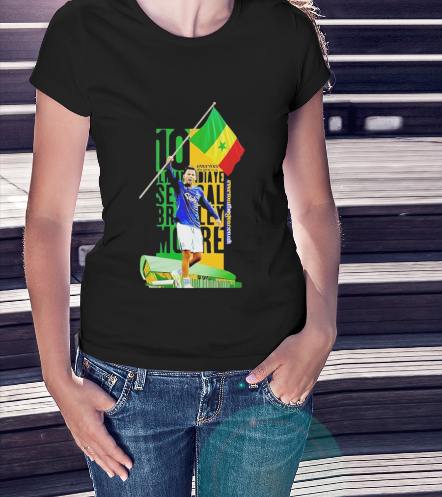 Iliman Ndiaye Everton Senegal Bramley Moore Stadium T-Shirt