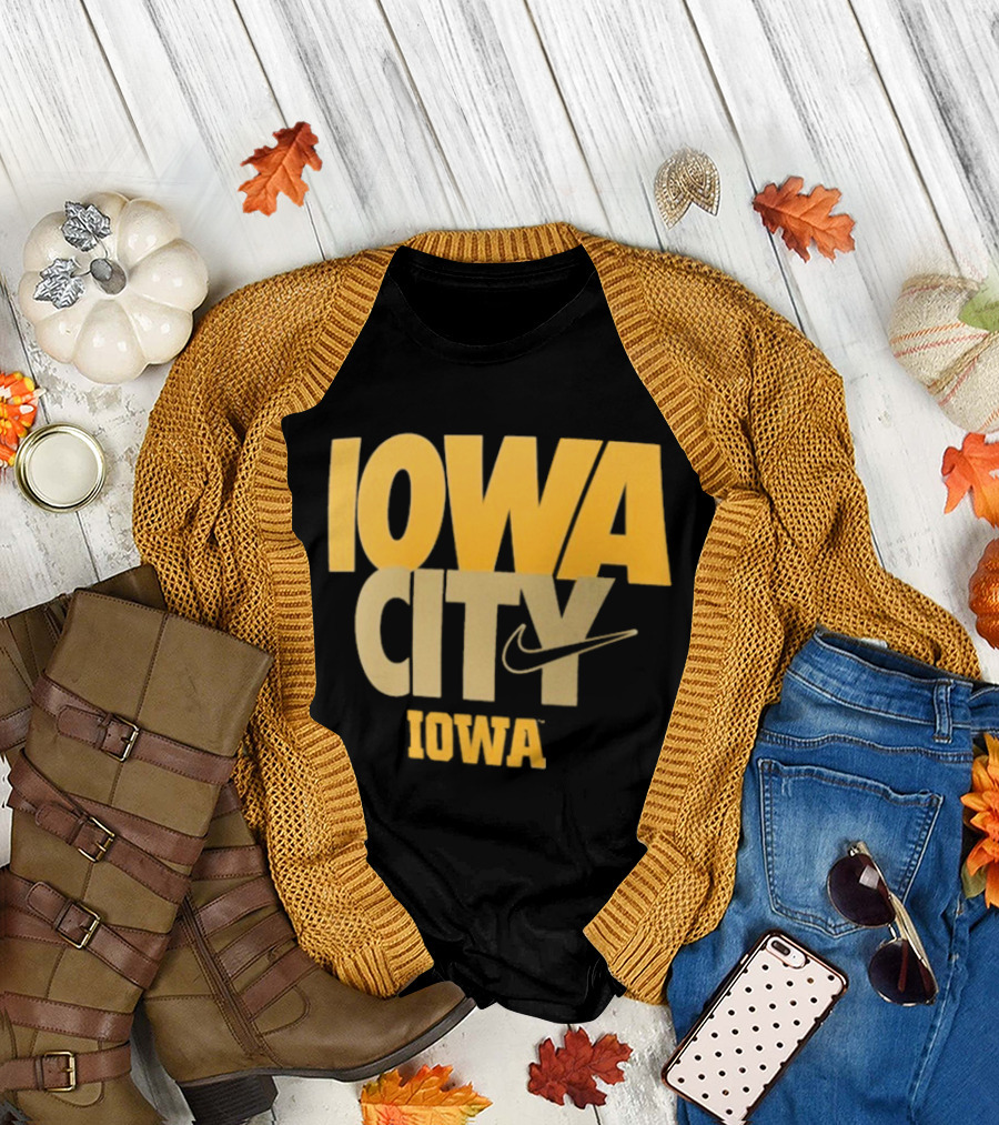 Iowa City Nike Iowa Hawkeyes T-Shirt
