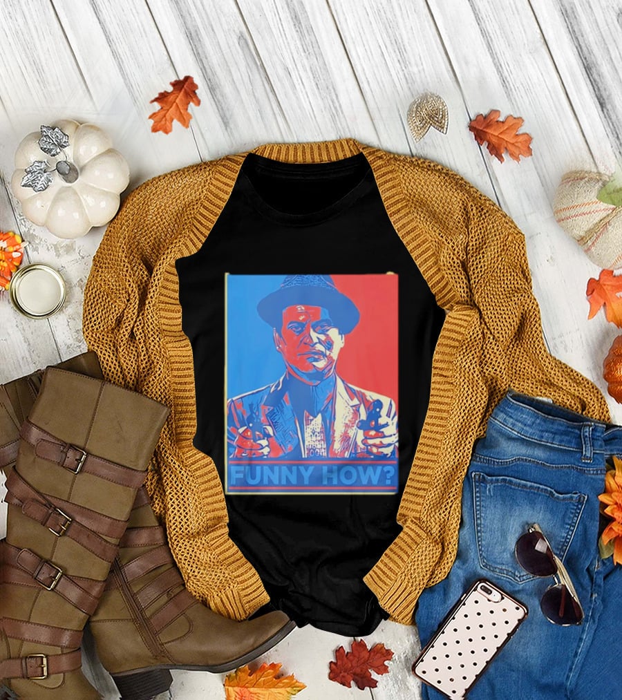 Joe Pesci Goodfellas Funny How Red Blue Pop T-Shirt