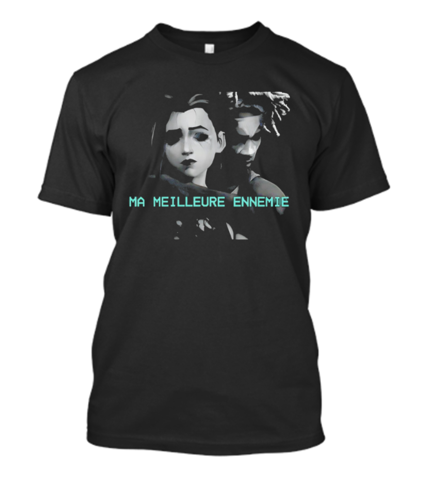 Ma Meilleure Ennemie Duo Noir Et Blanc T-Shirt