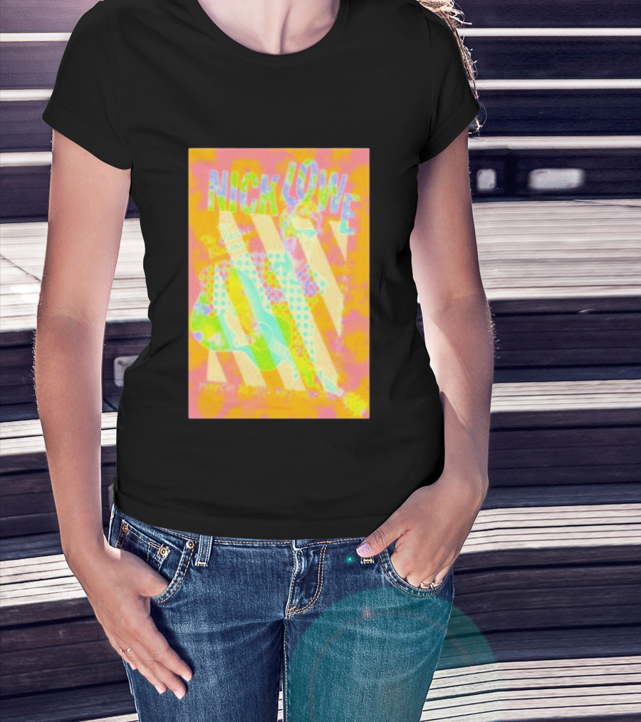 Nick Lowe The Catalyst Santa Cruz March 30 2026 T-Shirt