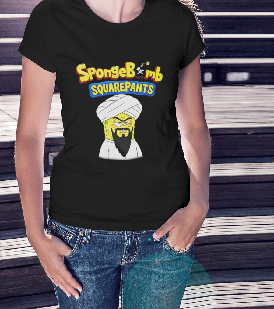 Squarepants Osama Bin Laden Sponge T-Shirt