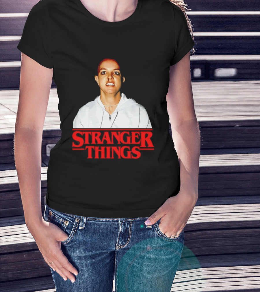 Britney Spears Stranger Things Pop Culture T-Shirt