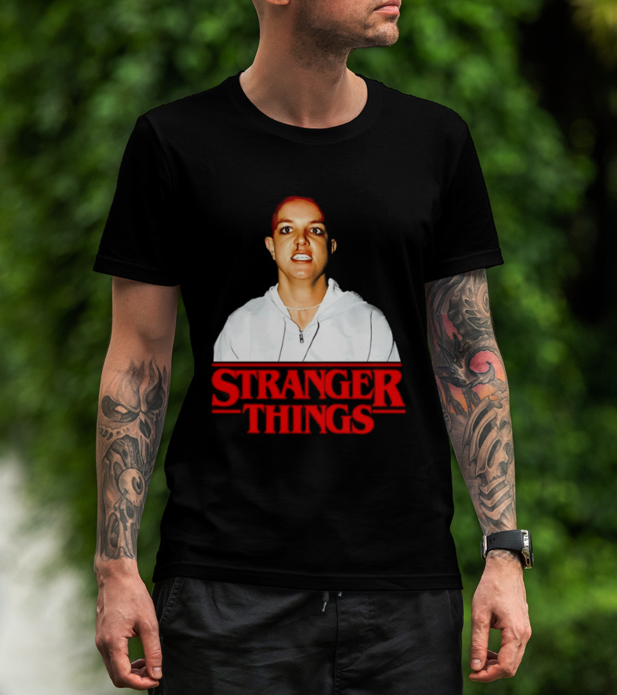 Britney Spears Stranger Things Pop Culture T-Shirt