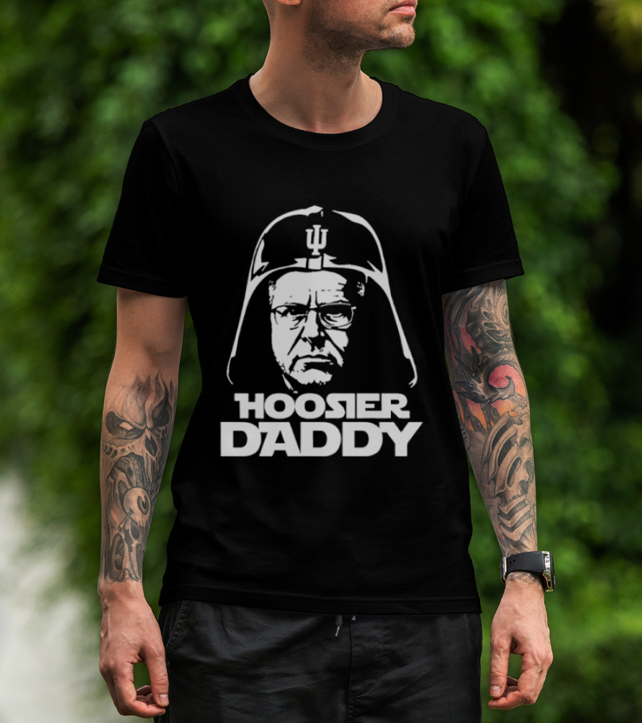 Hoosier Daddy Curt Cignetti Indiana Hoosiers Darth Vader T-Shirt