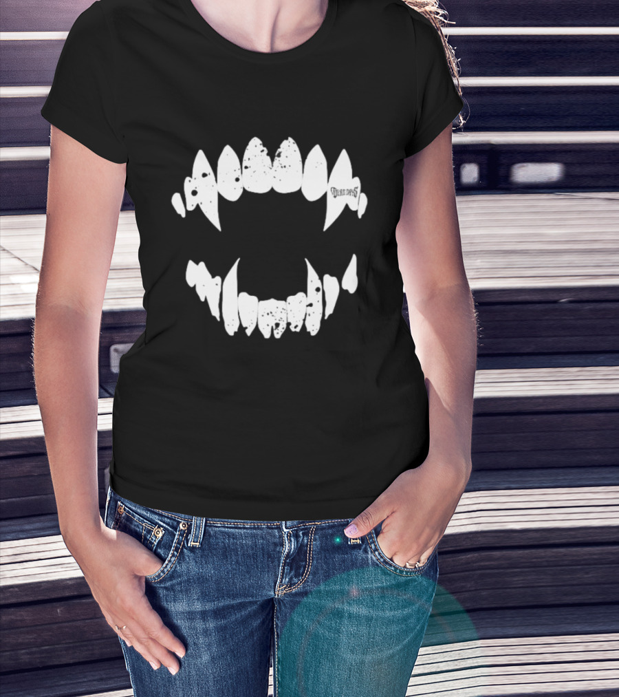 Dead Days Teeth Graphic Mouth T-Shirt