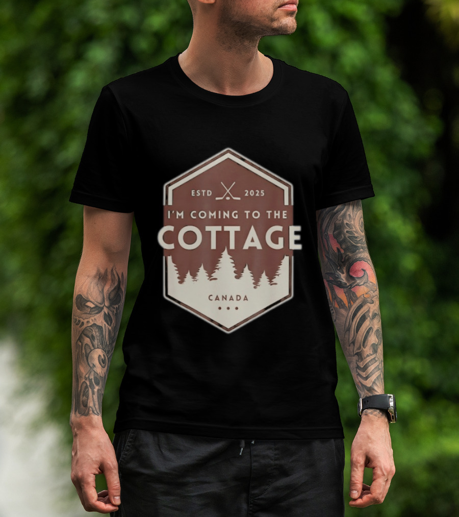 I'm Coming To The Cottage ESTD 2025 Canada T-Shirt