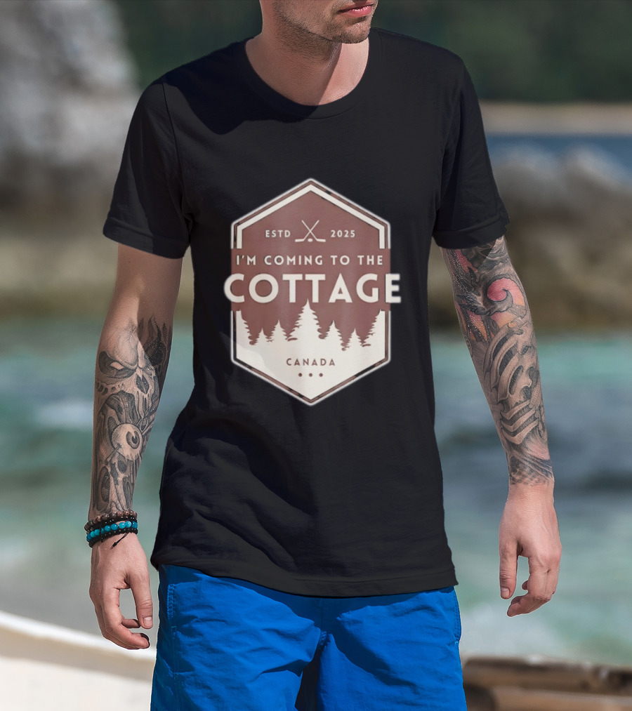 I'm Coming To The Cottage ESTD 2025 Canada T-Shirt