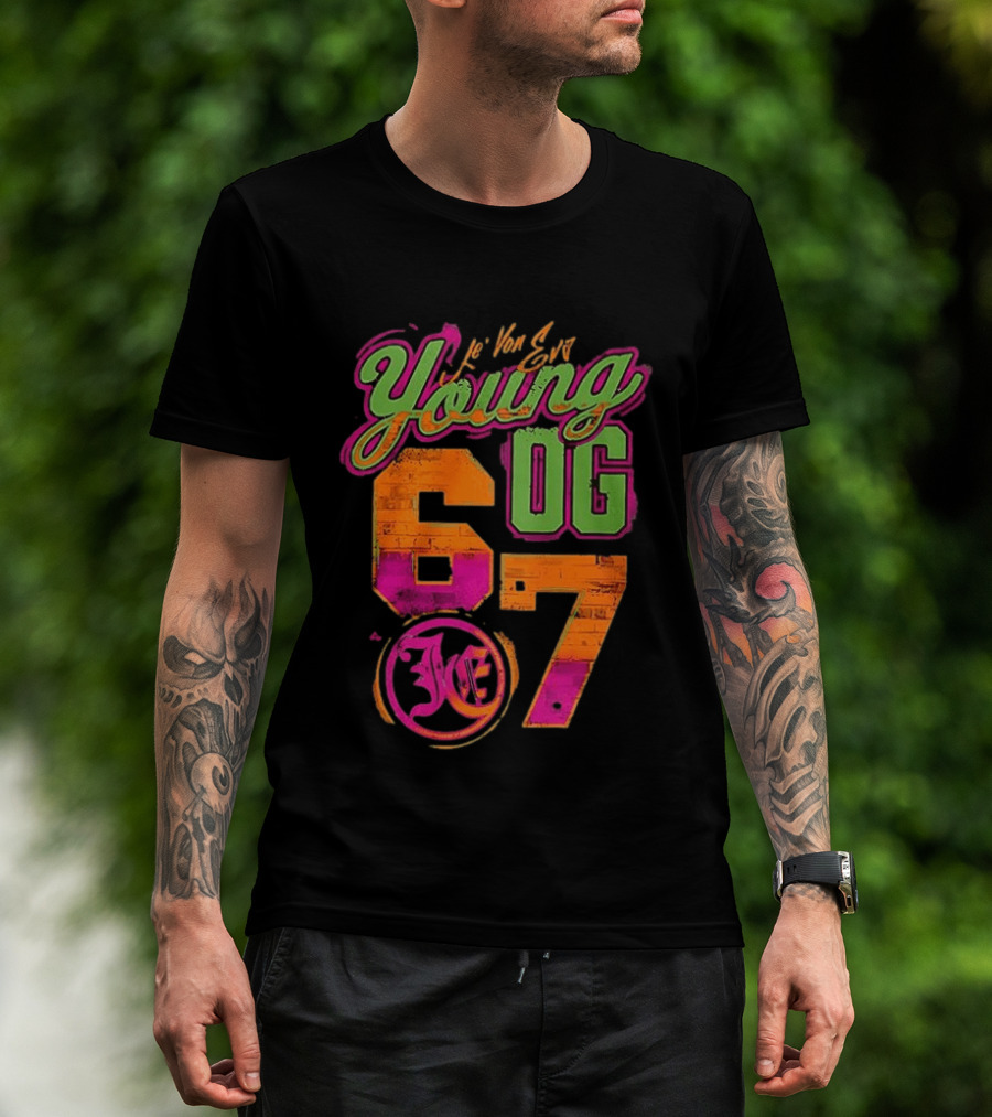 Jevon Evans Young OG 67 Pride Vibrant Streetwear T-Shirt