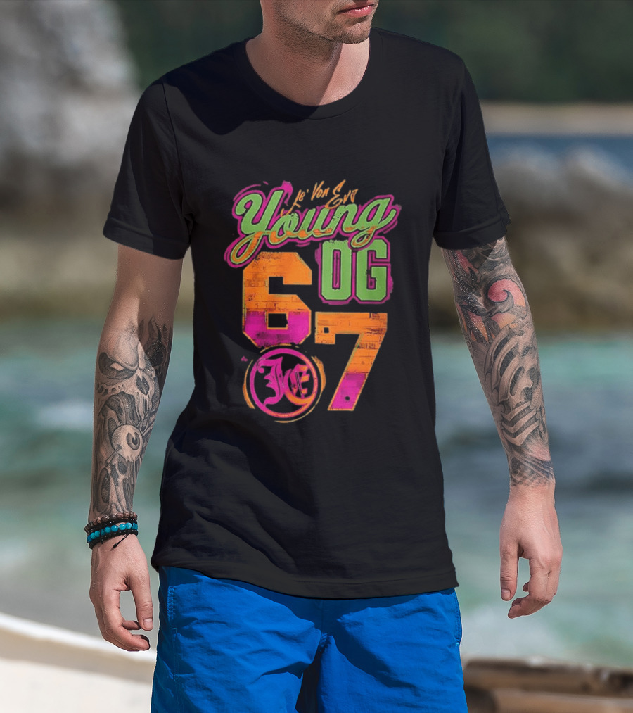 Jevon Evans Young OG 67 Pride Vibrant Streetwear T-Shirt