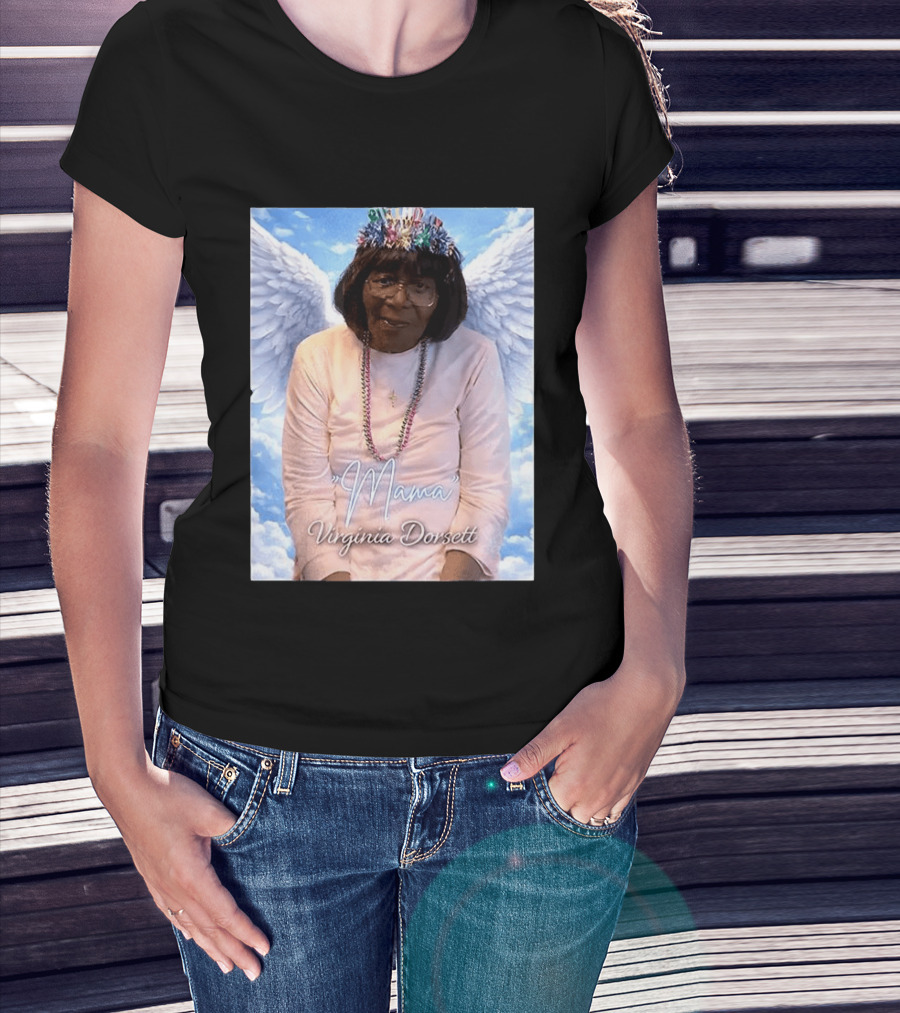 Mama Virginia Dorsett Angel Wings Celebration T-Shirt