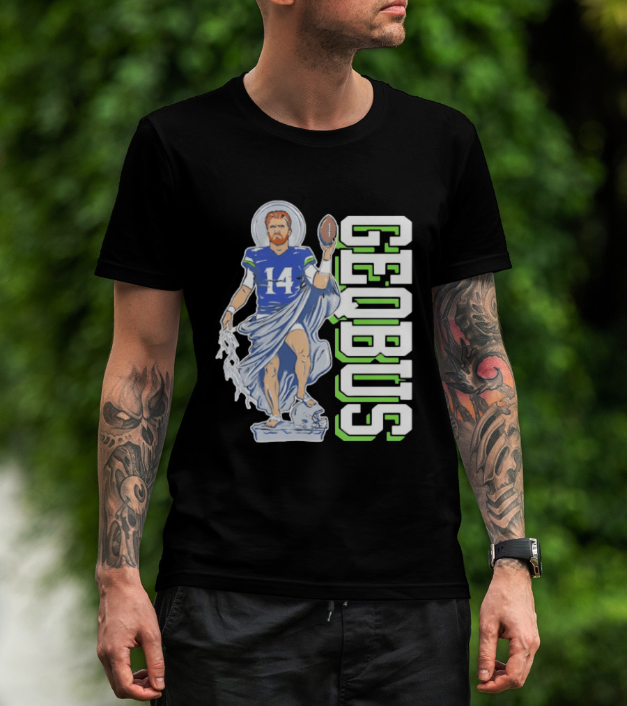 Sam Darnold Sea Geqbus Football Halo 14 Jersey T-Shirt