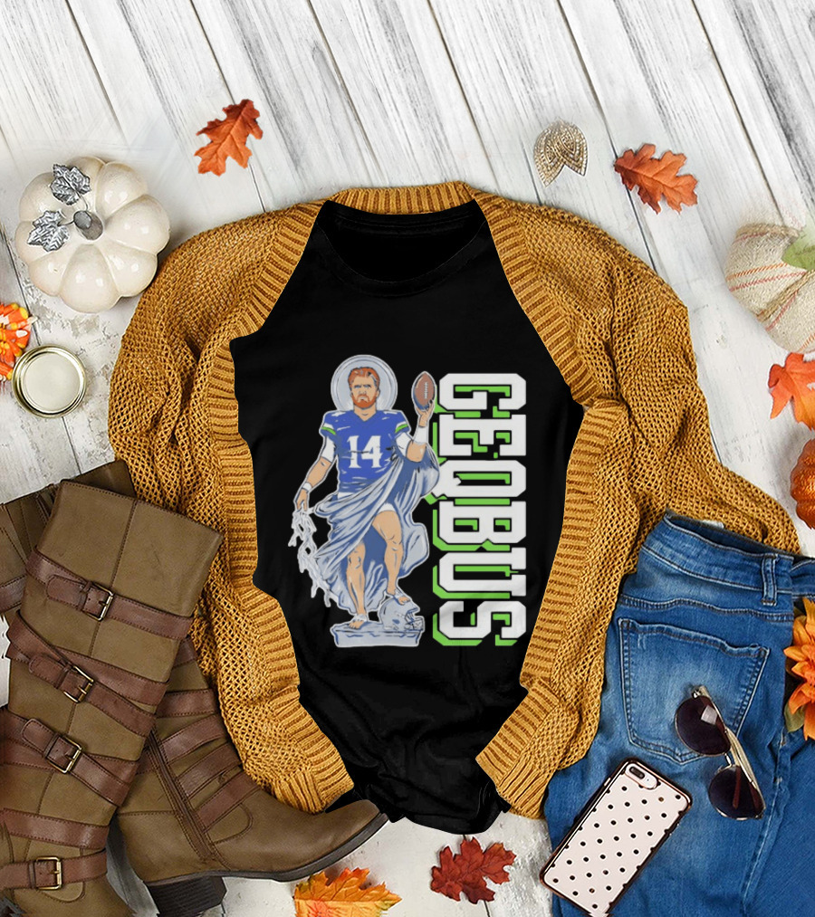 Sam Darnold Sea Geqbus Football Halo 14 Jersey T-Shirt