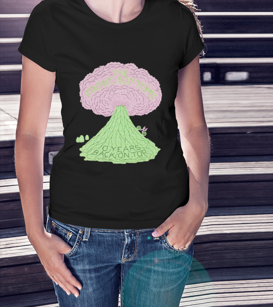 The Front Bottoms Volcano 0 Years Back On Top T-Shirt