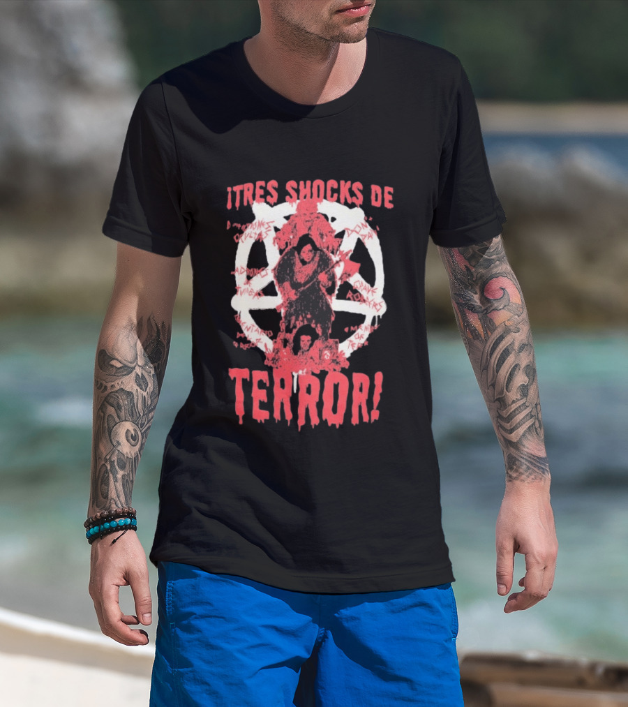 Tres Shocks De Terror Films Of Rubén Galindo Jr. T-Shirt