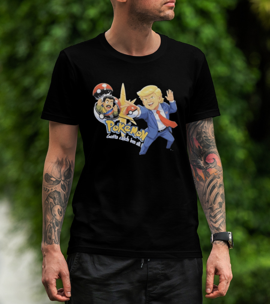 Trump Maduro Venezuela Pokemon Gotta Catch ‘Em All T-Shirt