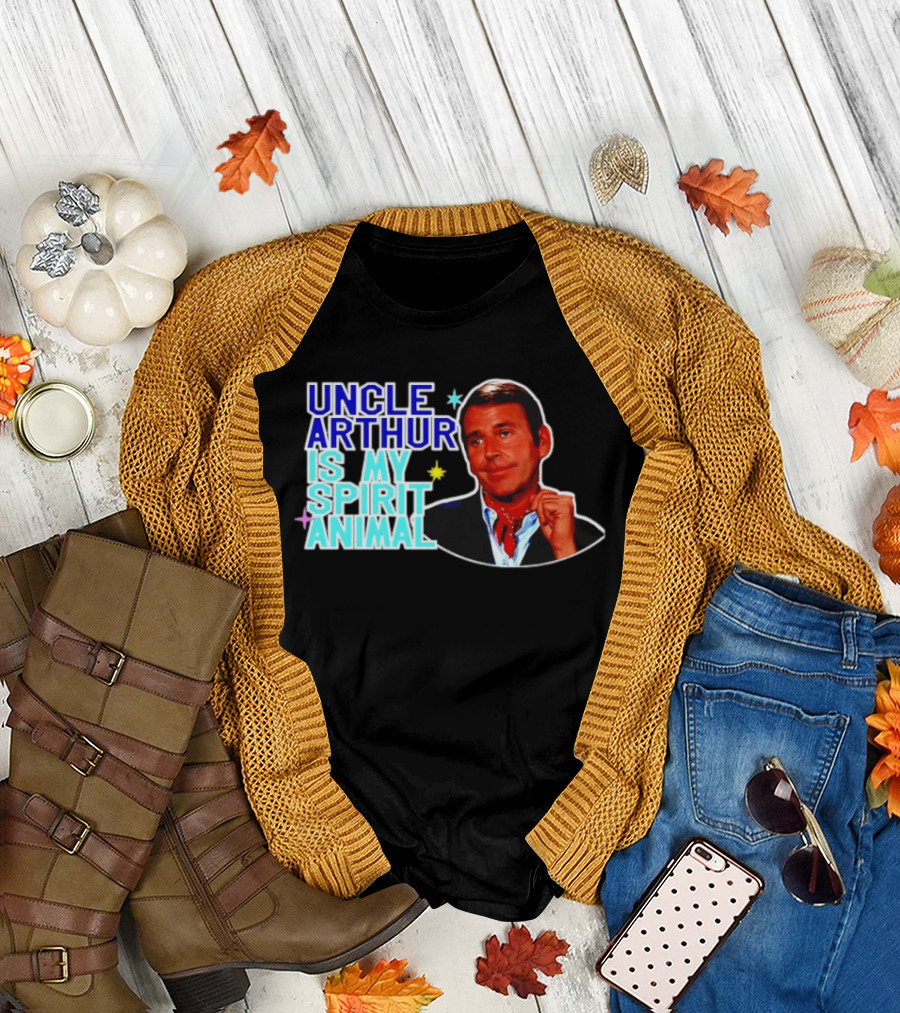 Uncle Arthur Is My Spirit Animal Bewitched Tribute Retro TV Fan Favorite T-Shirt