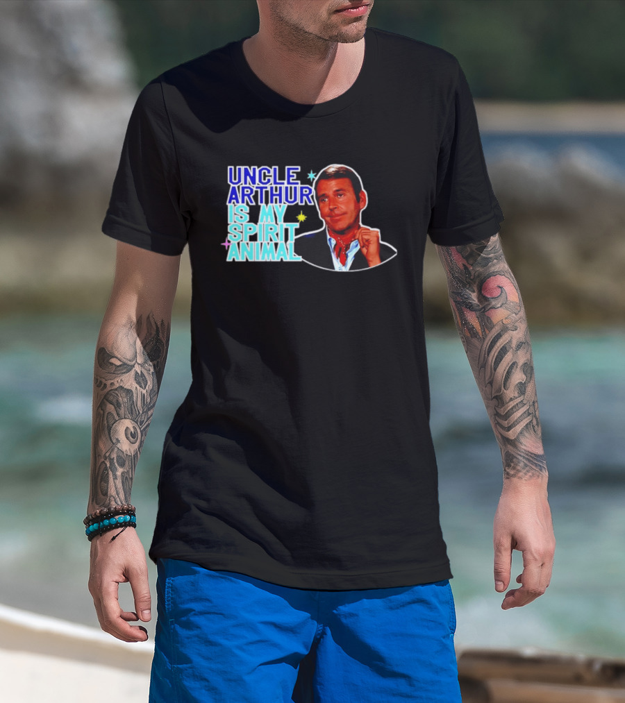 Uncle Arthur Is My Spirit Animal Bewitched Tribute Retro TV Fan Favorite T-Shirt