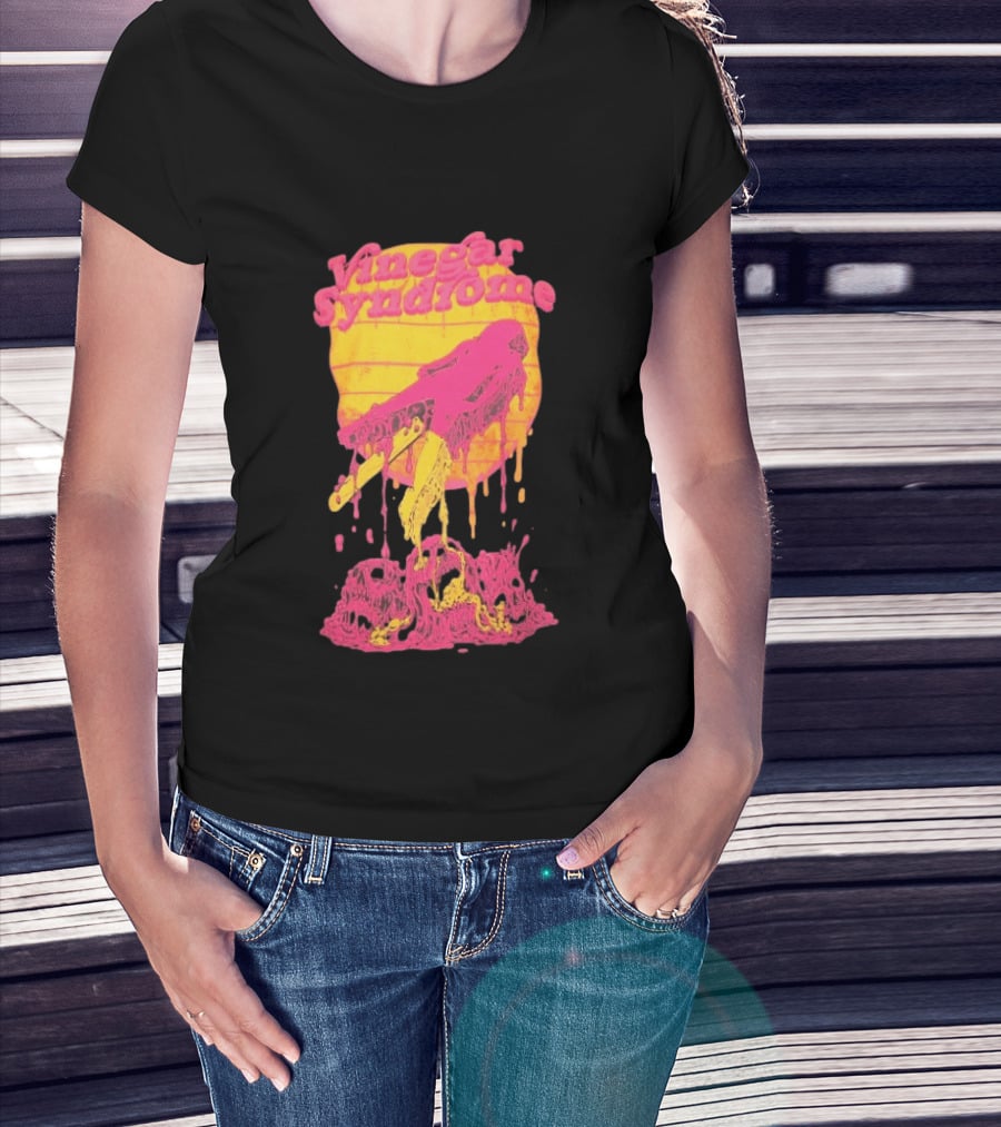 Vinegar Syndrome Rotsicle Melting Horror Aesthetic T-Shirt