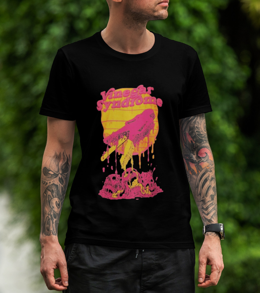 Vinegar Syndrome Rotsicle Melting Horror Aesthetic T-Shirt