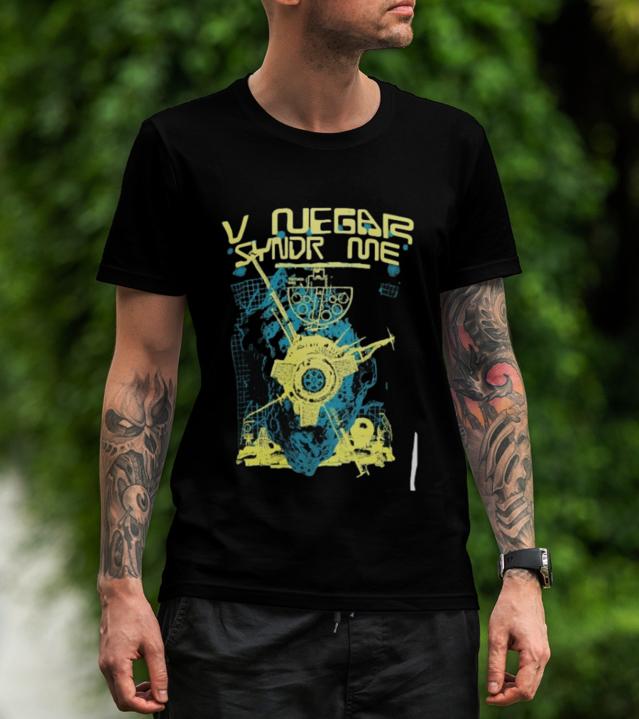 Vinegar Syndrome Retro Journey Through Space And Mechanical T-Shirt