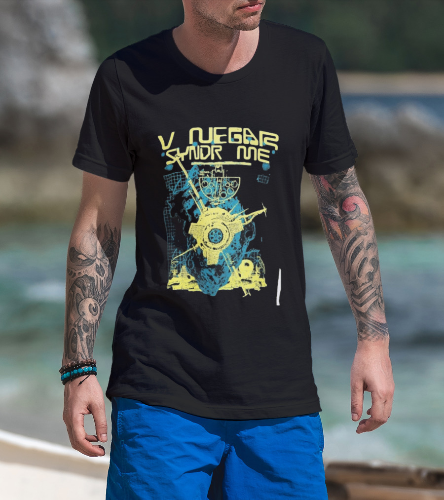 Vinegar Syndrome Retro Journey Through Space And Mechanical T-Shirt