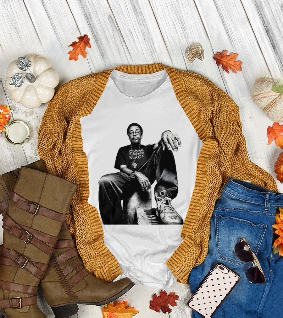 Spike Lee Obama Is the New Black T-Shirt
