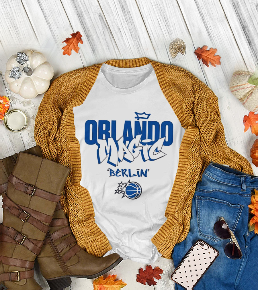Orlando Magic Berlin 2026 Basketball Team Event Stars T-Shirt