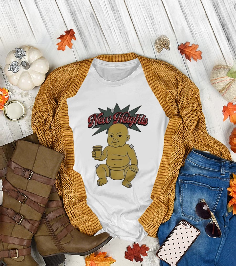 New Heights with Jason & Travis Kelce Lombaby T-Shirt