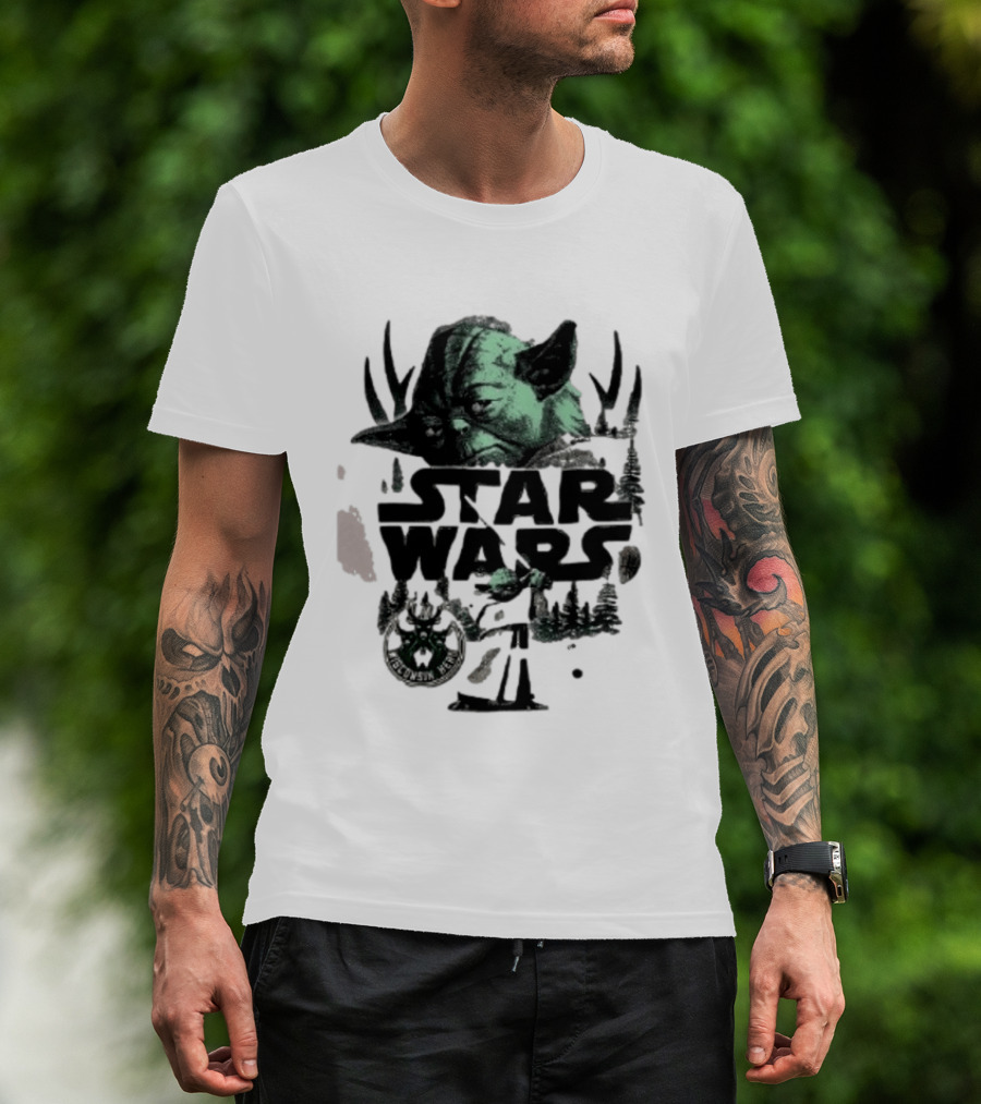 Star Wars Yoda Wisconsin Herd Crossover Collaboration T-Shirt