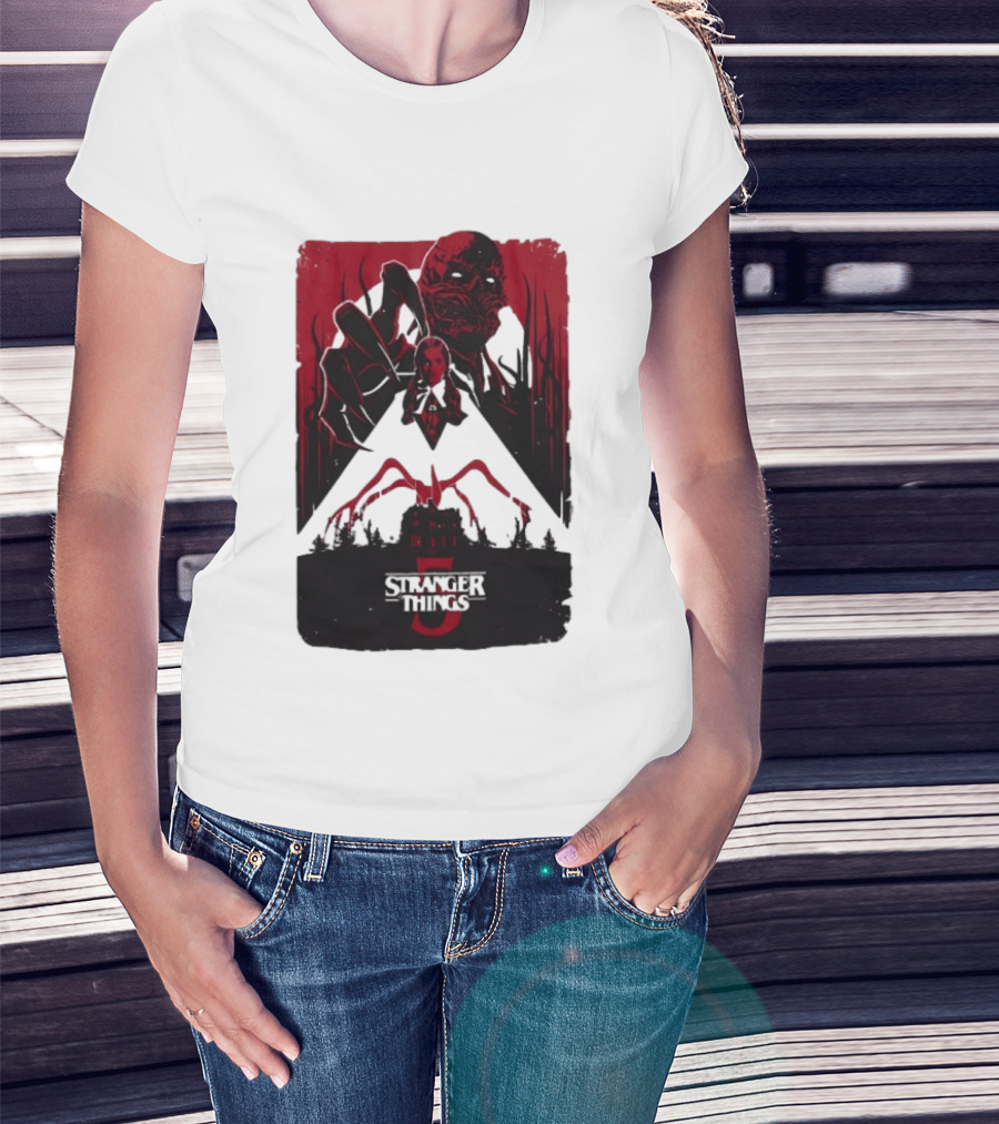 Stranger Things Season 5 Vecna Max Red T-Shirt