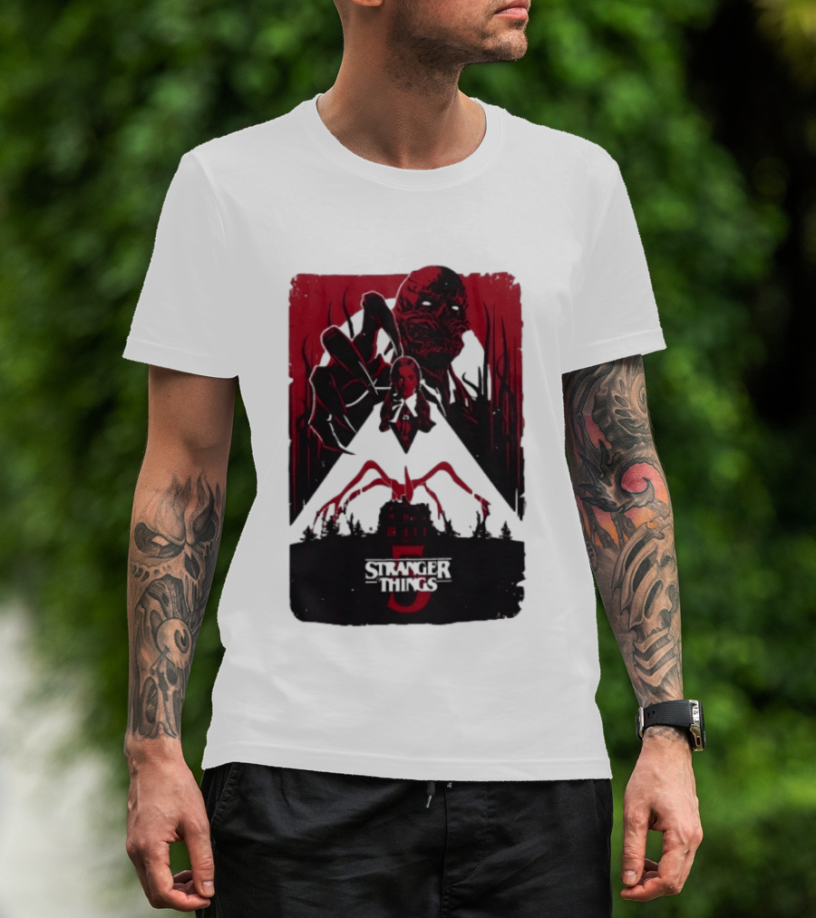 Stranger Things Season 5 Vecna Max Red T-Shirt
