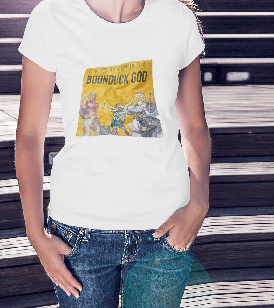 My Reason For Sticking Around Boonduck God Anime Characters T-Shirt