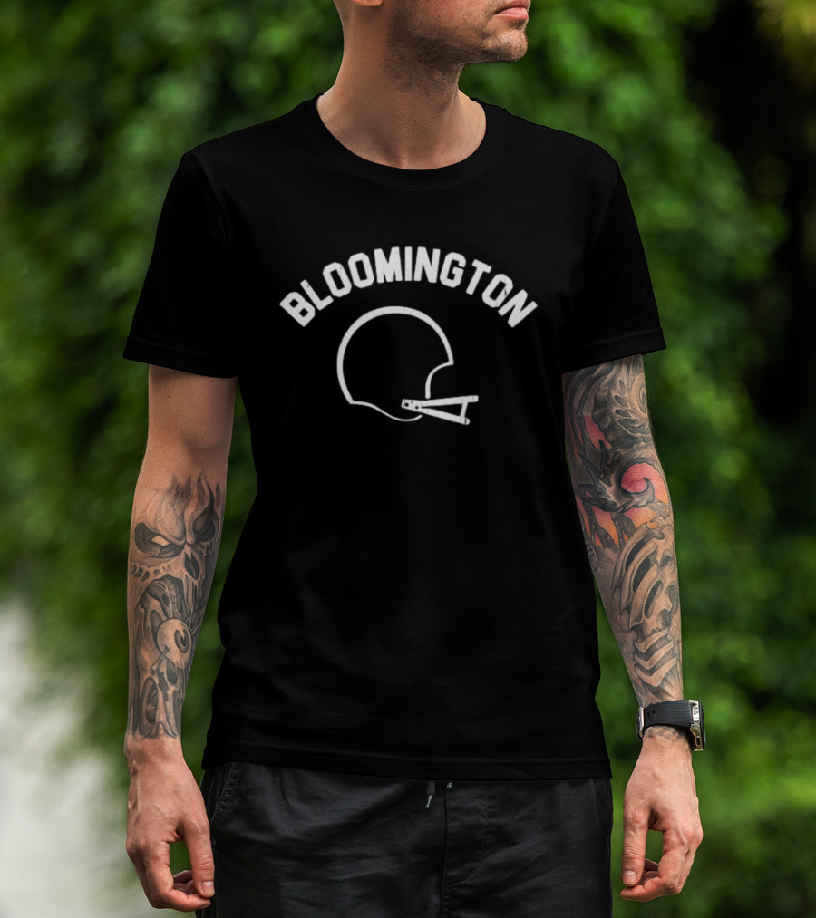 Bloomington Football Helmet T-Shirt