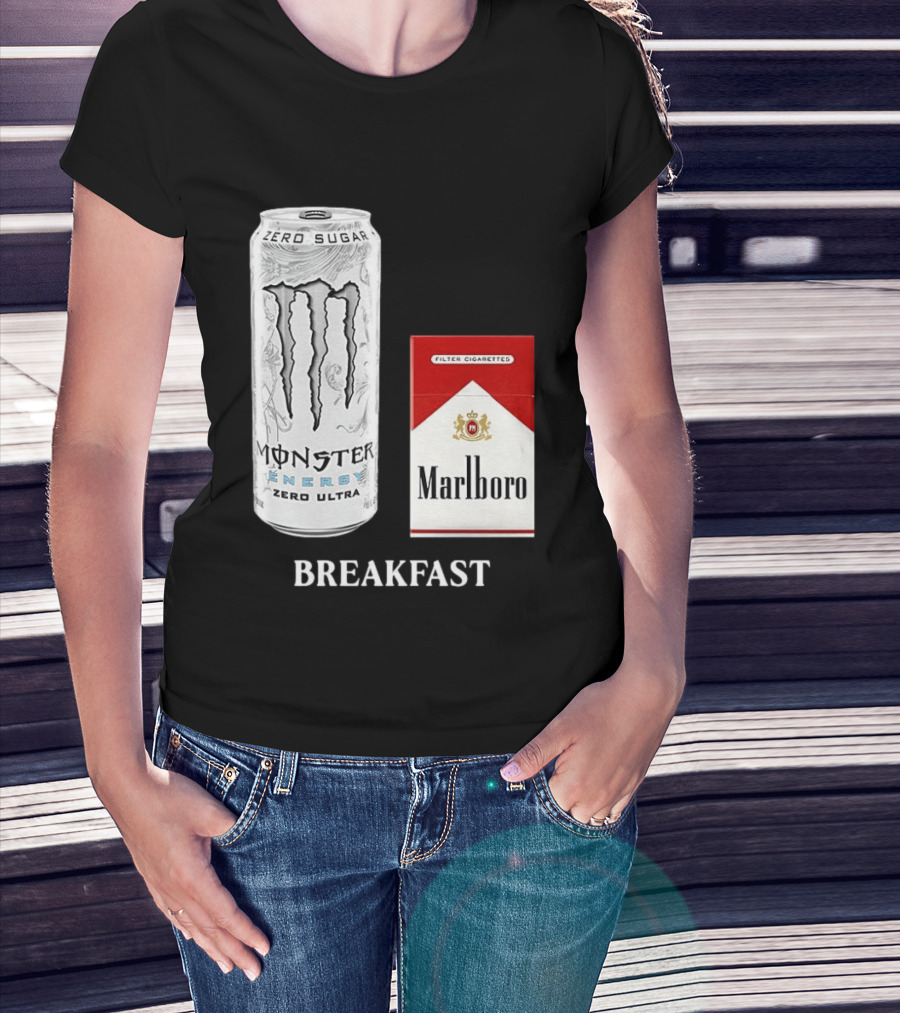 Monster Zero Ultra Marlboro Red Breakfast Combo T-Shirt