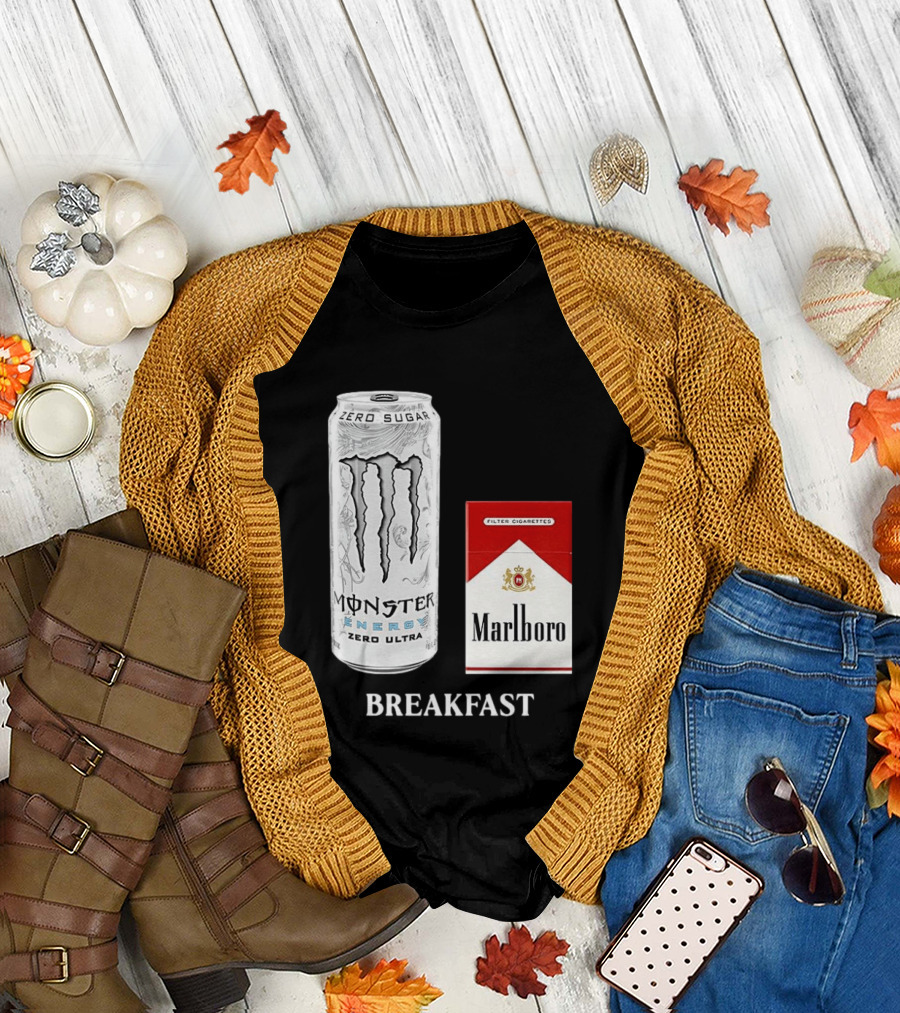 Monster Zero Ultra Marlboro Red Breakfast Combo T-Shirt
